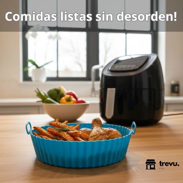 Kit 6x1 de Moldes de Silicona para Freidora