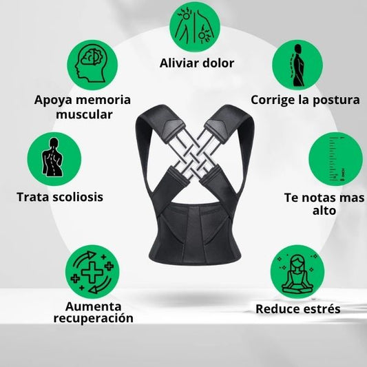 Chaleco Corrector De Postura Cruzado