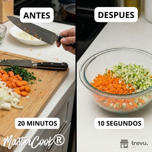 Picadora Electrica Inox. 2L -MasterCook