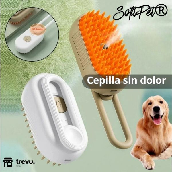 Cepillo de Vapor para Mascotas - SoftPet®