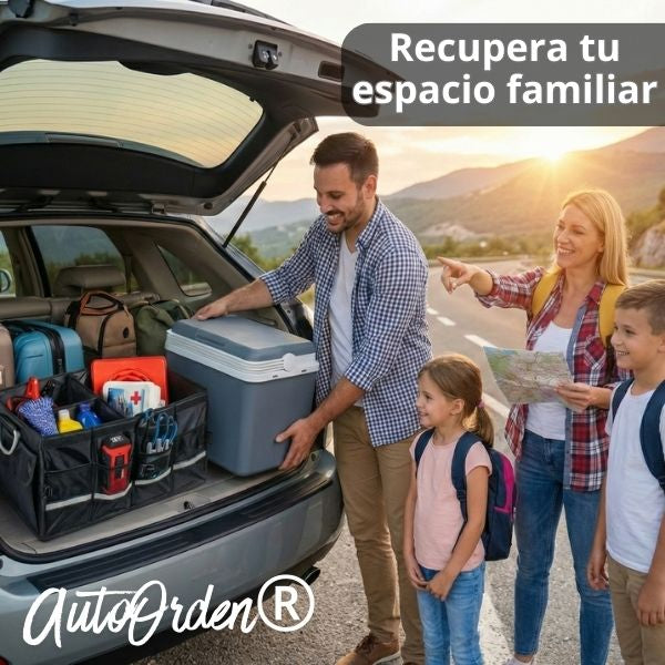 Caja Almacenamiento Maletero - AutoOrden®