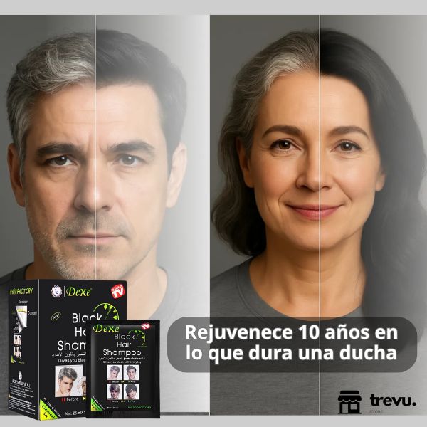 Shampoo Instantáneo Tinte Negro