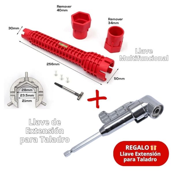 Llave Multifuncional - Pack MasterFix®