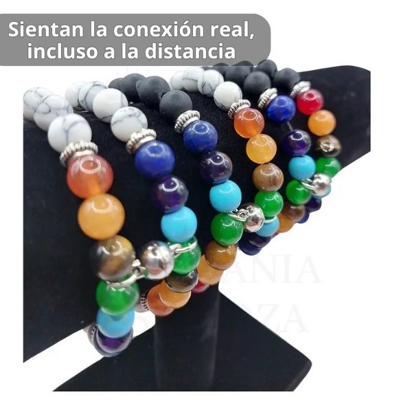 Pulsera para Parejas 7 Chakras