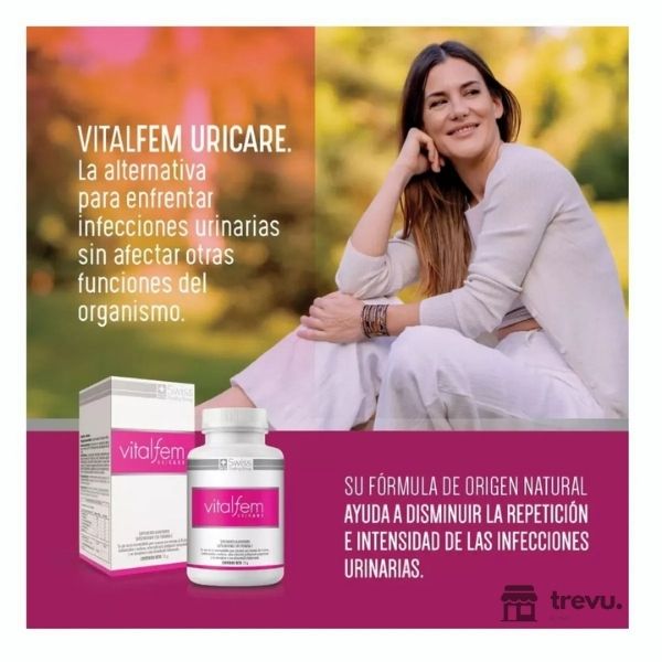 Capsulas Vitalfem Salud Urinaria Femenina