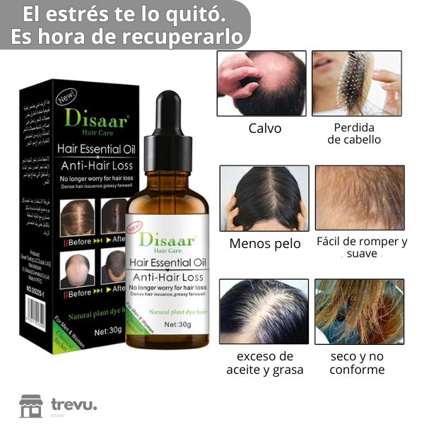 Pack Shampoo y Serum Anticaida Disaar