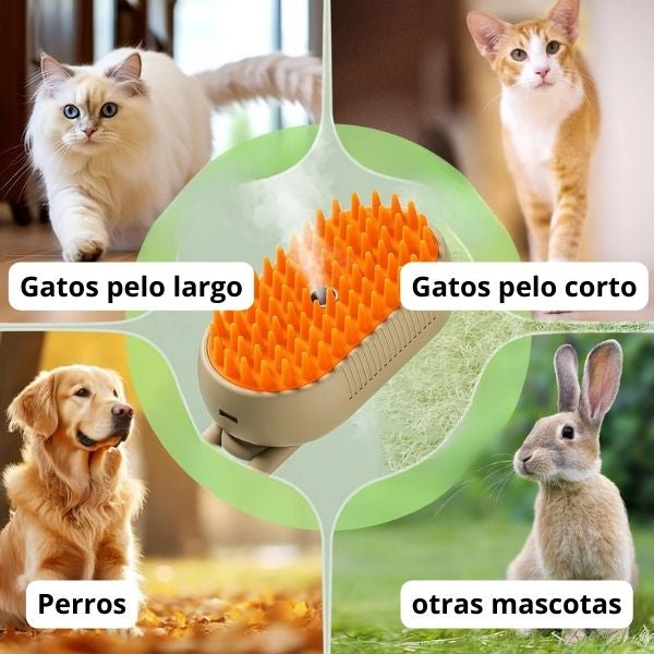 Cepillo de Vapor para Mascotas - SoftPet®