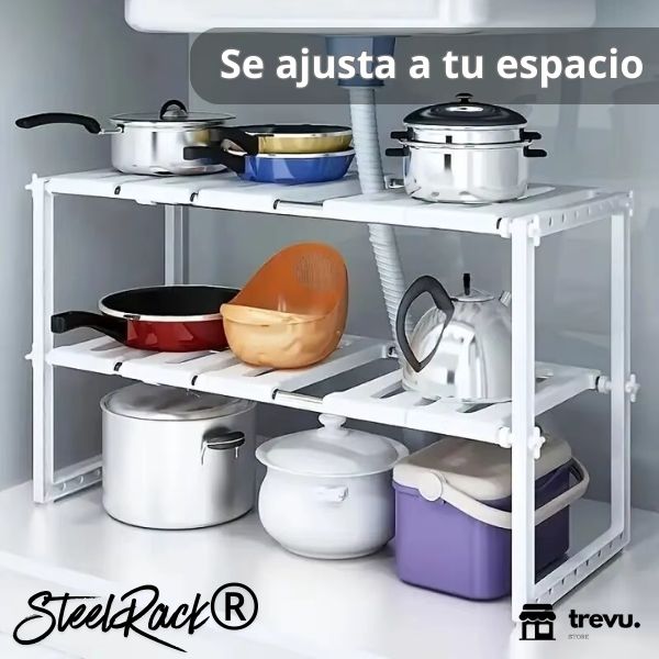 Organizador de Acero Inoxidable - STEELRACK®