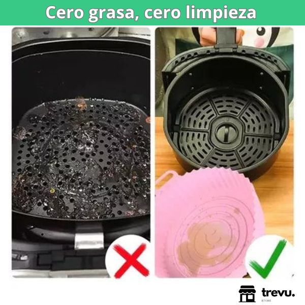 Kit 6x1 de Moldes de Silicona para Freidora