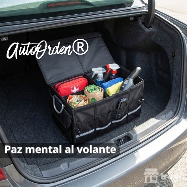 Caja Almacenamiento Maletero - AutoOrden®