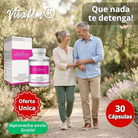 Capsulas Vitalfem Salud Urinaria Femenina
