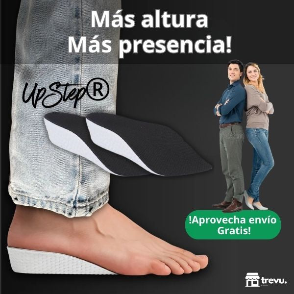 Plantillas UpStep® - Gana estatura al instante sin esfuerzo